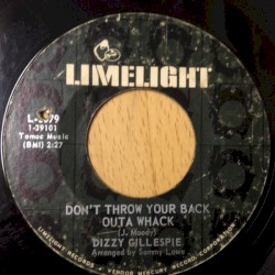 Don't Throw Your Back Outa Wack / N.A.T.R.A.