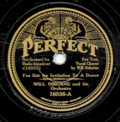 I've Got an Invitation to a Dance / I'm Growing Fonder of You