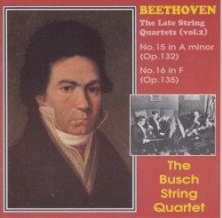 Beethoven: The Late String Quartets (vol.2)