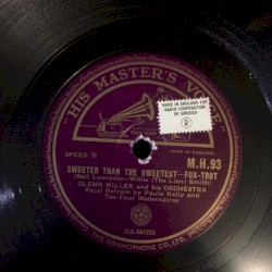 Don't Cry, Cherie / Sweeter Than The Sweetest