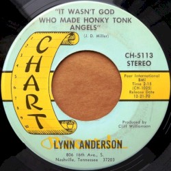 It Wasn’t God Who Made Honky Tonk Angels