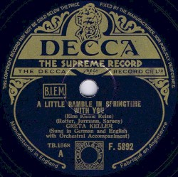 A Little Ramble in Springtime With You / Maybe I Love You Too Much