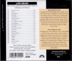 ¡Jácaras! 18th Century Spanish Baroque Guitar Music Of Santiago De Murcia