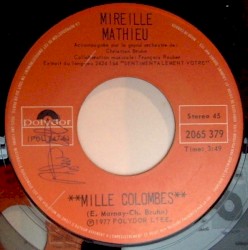 Milles colombes / Des prieres