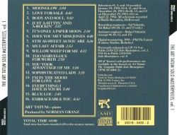 The Art Tatum Solo Masterpieces, Volume 1