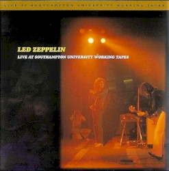 Live at Southampton University Working Tapes