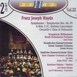 Sinfonia Concertante, Oboe & Cello Concert