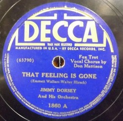 That Feeling Is Gone / John Silver