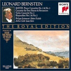 The Royal Edition, no. 2 of 100: Piano Concertos nos. 2 & 3 / Concerto for Two Pianos / Rhapsodies for Violin / Concerto for Violin no. 2