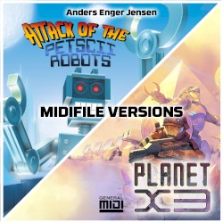 Attack of the Petscii Robots & Planet X3 MIDIFILE