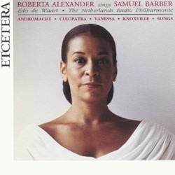 Roberta Alexander sings Samuel Barber