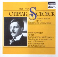 Der Postillon / Lieder und Chorwerke