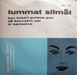 Tummat silmät