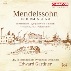 Mendelssohn in Birmingham, Volume 1