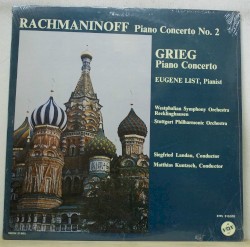 Rachmaninoff: Piano Concerto no. 2 / Grieg: Piano Concerto