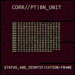 S7ATU5_4ND_ID3NTIF!C4TION:FR4ME