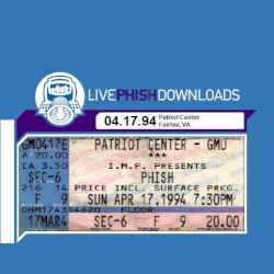 1994-04-17: Patriot Center, George Mason University, Fairfax, VA, USA