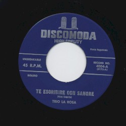 Te escribiré con sangre / Ay.. Cosita linda