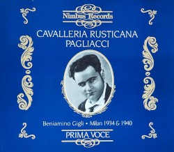 Leoncavallo: Pagliacci / Mascagni: Cavalleria rusticana