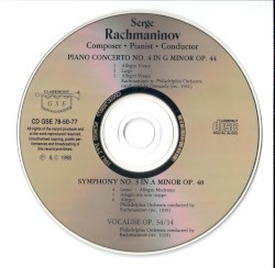 Serge Rachmaninov: Composer · Pianist · Conductor