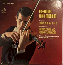 Paganini: Concerto No.1 In D/Saint-Saëns: Introduction And Rondo Capriccioso