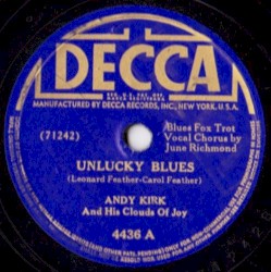 Unlucky Blues / Ride On, Ride On