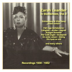 Zarah Leander in Stockholm, Vol. 2 (1930-1952)