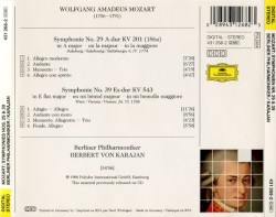 Symphonien nos. 29 & 39
