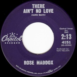 There Ain’t No Love / Your Kind Of Lovin’ Won’t Do