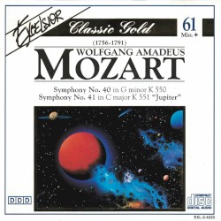 Symphony No.40 in G minor K.550 / Symphony No.41 in C major K.551 "Jupiter"
