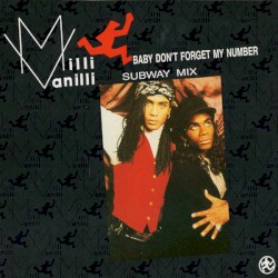 Baby Don’t Forget My Number