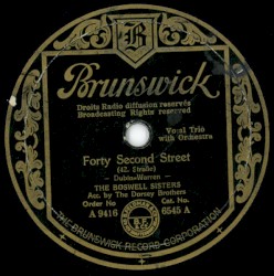 Forty Second Street / Shuffle Off to Buffalo