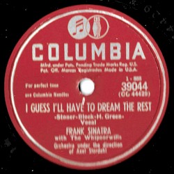 I Guess I'll Have to Dream the Rest / Nevertheless