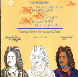 Renaissance & Baroque Realisations