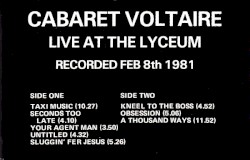 Live at the Lyceum
