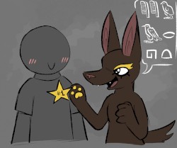 >tfw anubis will never give you a gold star (3/29/22)