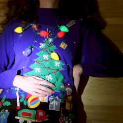 ugly xmas sweater party