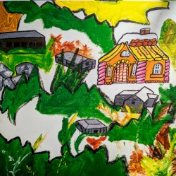 Gingerbread House Explosion