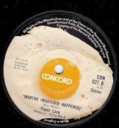 Ragamuffin Man / Martha (Whatever Happened)