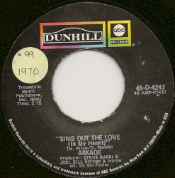 Sing Out the Love (In My Heart) / Susan