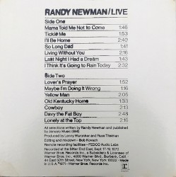 Randy Newman Live