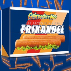Het leven is als een frikandel