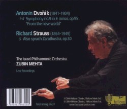 Dvořák: Symphony no. 9 “From the New World” / Strauss: Also Sprach Zarathustra