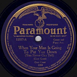 When Your Man Is Going to Put You Down (You Never Can Tell) / Find Me at the Greasy Spoon (If You Miss Me Here)