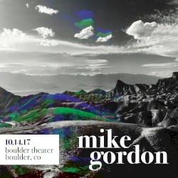 2017-10-14: Boulder Theater, Boulder, CO, USA