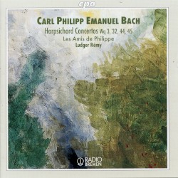 Harpsichord Concertos Wq. 3, 32, 44, 45