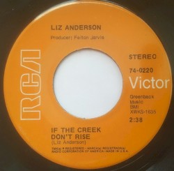 If the Creek Don’t Rise