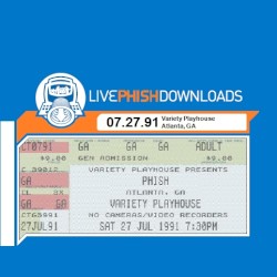 1991-07-27: Variety Playhouse, Atlanta, GA, USA