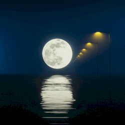 In the Wake of a Descending Moon