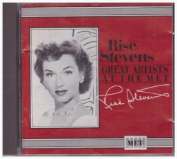 Risë Stevens at the Met